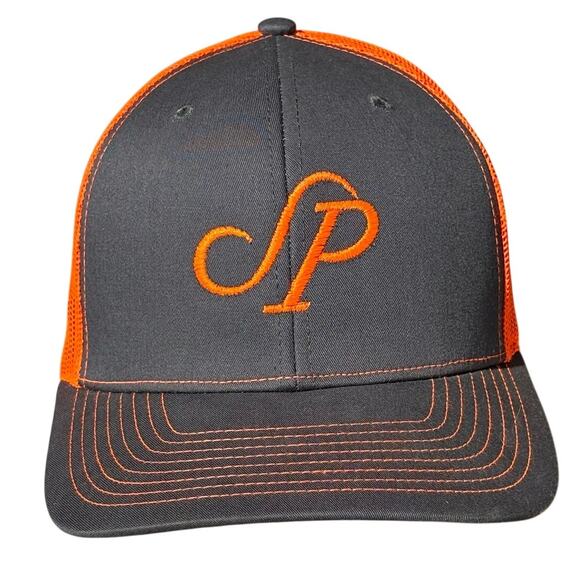 Orange Richardson Men's Hat - Picture 1 of 6